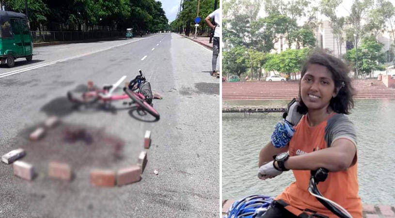 গতকাল যেখানে গুড মর্নিং জানিয়েছিলেন, সেখানে আজ তার মৃতদেহ