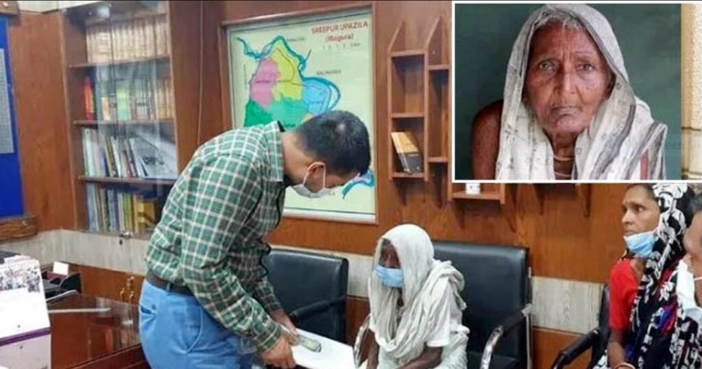 অবশেষে ‘বয়স্ক’ হলেন ১০৮ বছরের কিরণ বালা