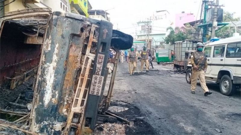 ভারতে ইসলামের মহানবীকে (সা.) নিয়ে পোস্টের জেরে সহিংসতা, ৩ জনের মৃত্যু
