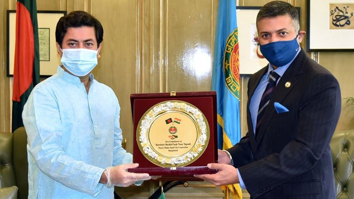 ডিএসসিসিকে স্মার্ট সিটিতে রূপান্তরে সহযোগিতার প্রস্তাব ভারতের