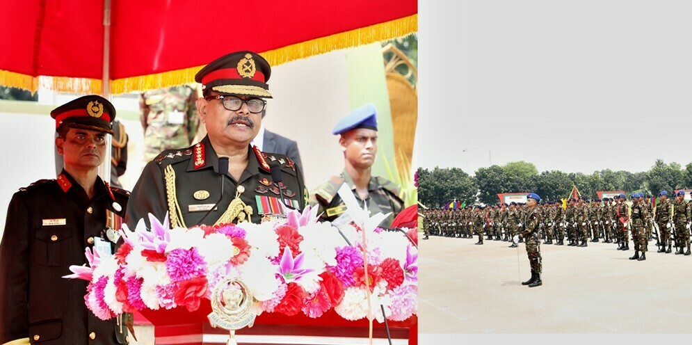 সেনাবাহিনীকে সর্বোচ্চ ত্যাগ স্বীকারে সদা প্রস্তুত থাকার নির্দেশ দিলেন সেনাপ্রধান
