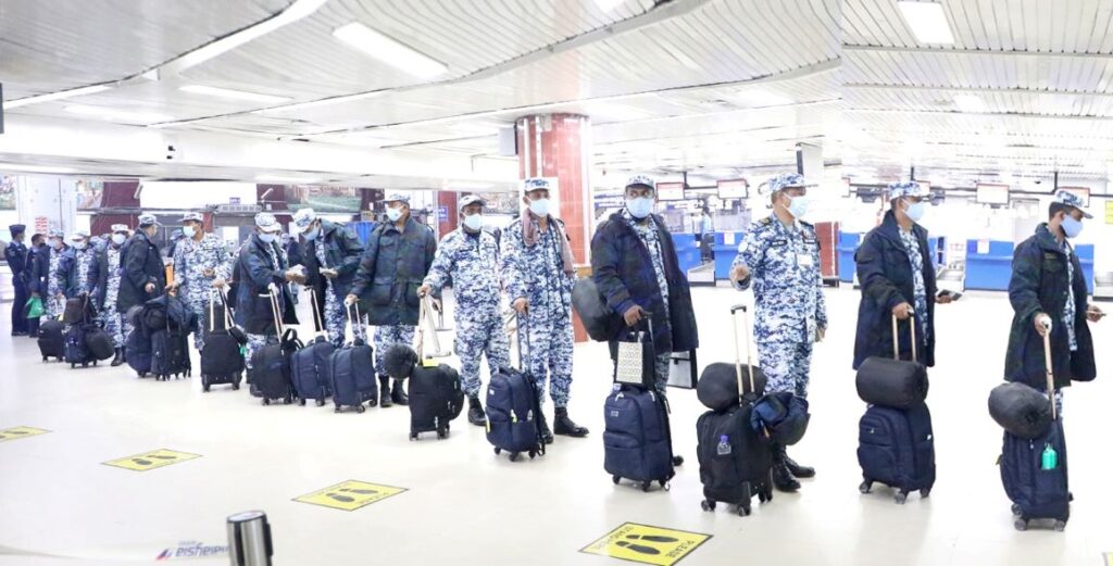 ডিআর কঙ্গোর উদ্দেশ্যে ঢাকা ত্যাগ করল বিমান বাহিনীর ১৮৮ জন সদস্য