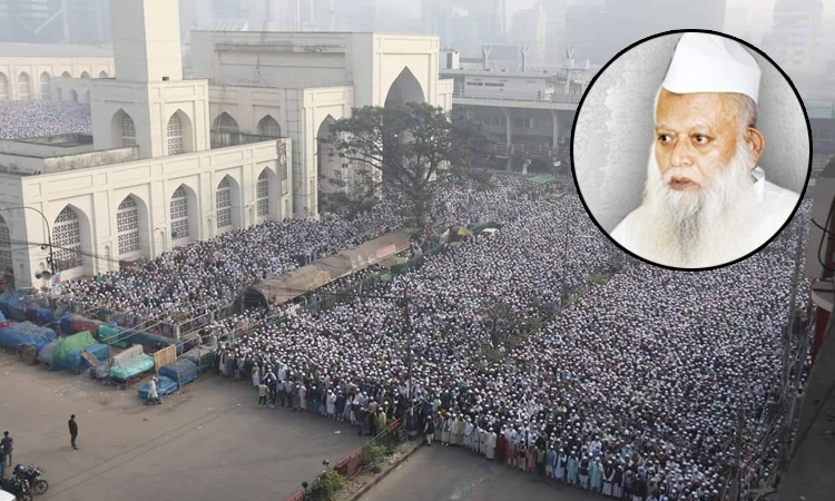 হেফাজত মহাসচিব নূর হোসাইন কাসেমীর জানাযায় মানুষের ঢল