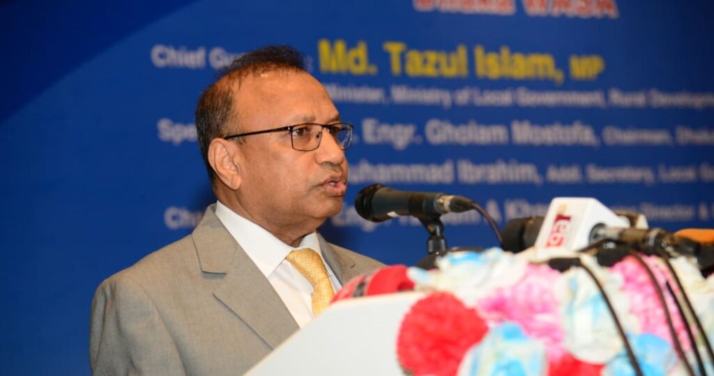 ঢাকাকে বাসযোগ্য শহর করতে যা করার দরকার তা-ই করা হবে: তাজুল ইসলাম