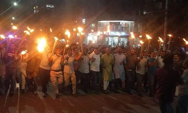 সরকারের পতন ঘণ্টা বেজে গেছে : রিজভী