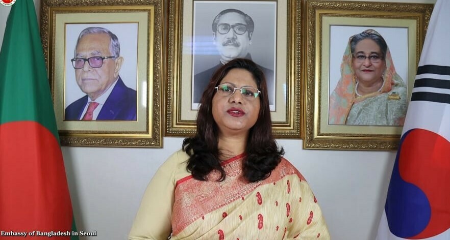 দ. কোরিয়ার সিউলে বর্ণিল আয়োজনে বাংলা নববর্ষ উদযাপন