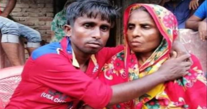 লঞ্চঘাটে হারিয়ে যাওয়ার ১৯ বছর পরে মাকে খুঁজে পেলেন সোলায়মান