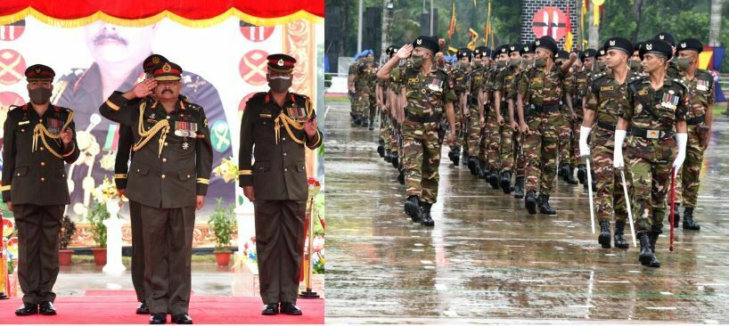 বগুড়ায় সেনাপ্রধান জেনারেল আজিজ আহমেদকে বিদায়ী সংবর্ধনা