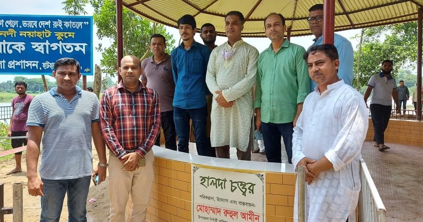 হালদা নদীর পাড়ে নির্মিত হলো ‘হালদা চত্ত্বর’