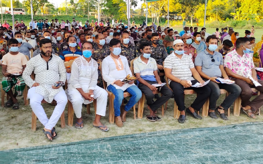 মানিকগঞ্জে ‘এগিয়ে যাচ্ছে বাংলাদেশ’ শীর্ষক প্রচারণা