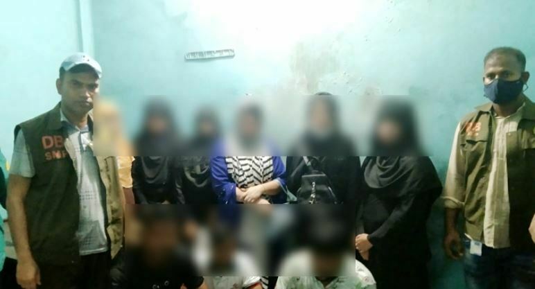 সিলেটে আবাসিক হোটেল থেকে ৯ তরুণ-তরুণী গ্রেফতার