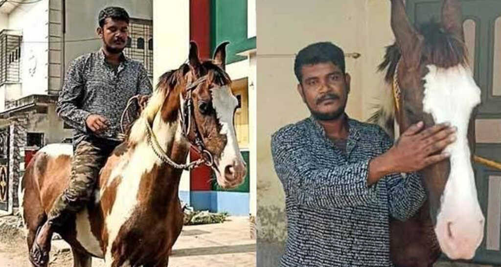ঘোড়া কিনলেন যুবক