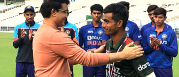 টাইগার যুবাদের বিশেষভাবে উৎসাহিত করলেন সৌরভ