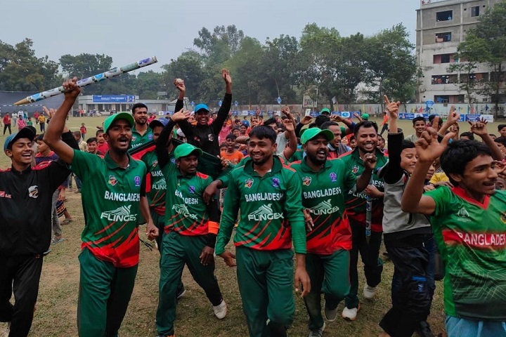 ফাইনালে ভারতকে হারিয়ে সিরিজ জিতে নিল বাংলাদেশ