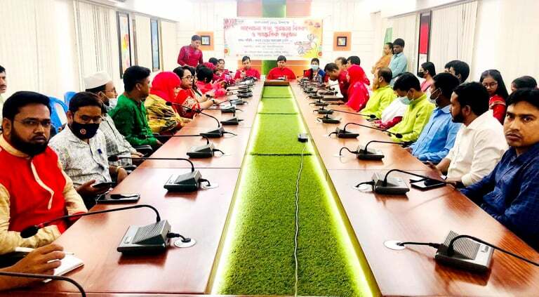 কালীগঞ্জে বাংলা নববর্ষে মঙ্গল শোভাযাত্রা ও সাংস্কৃতিক অনুষ্ঠান