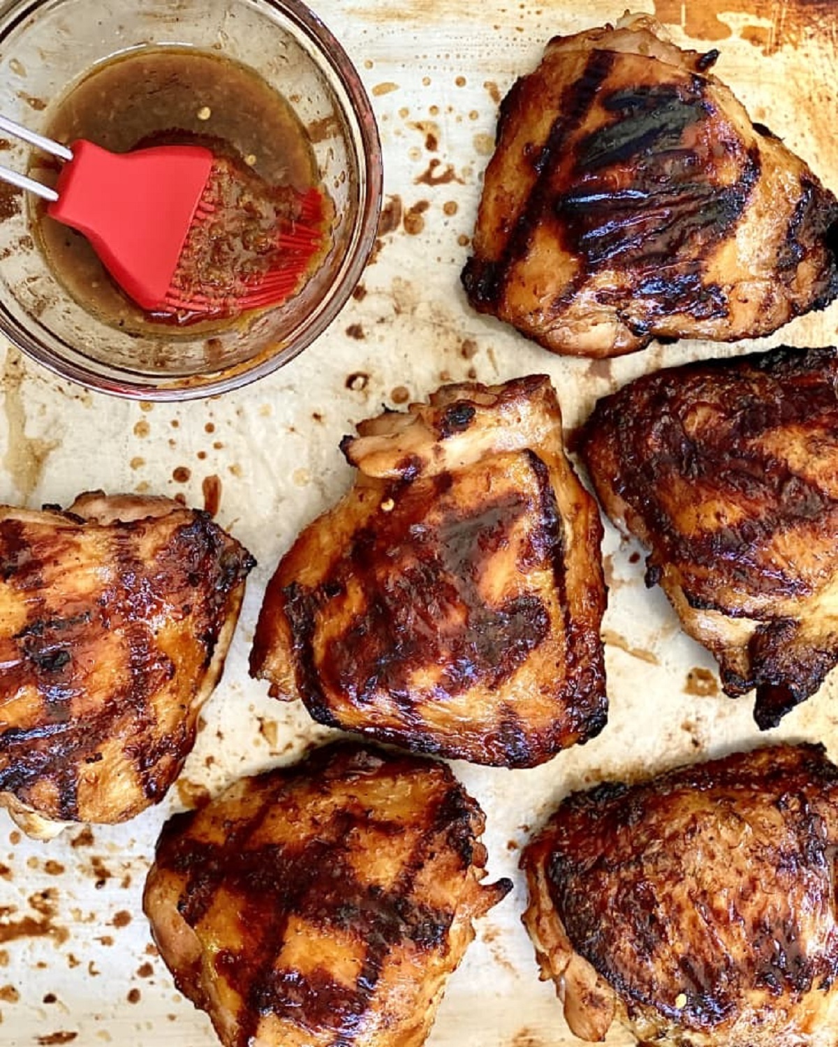 Grilled Chicken Thighs