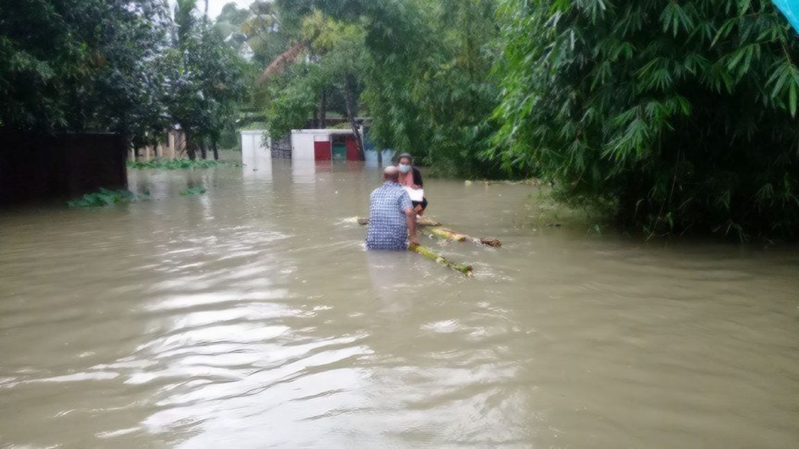 বন্যায় মৃত্যু