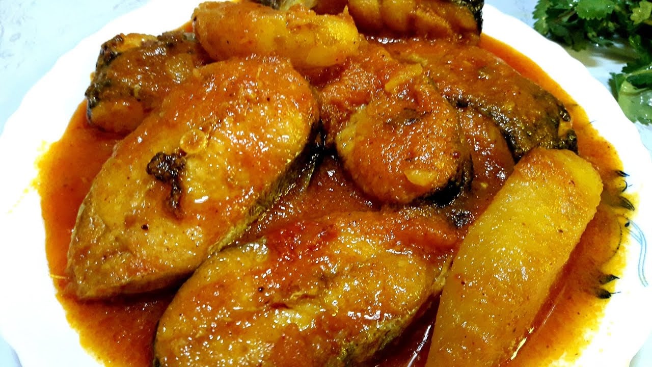 বোয়াল মাছের ঝোল