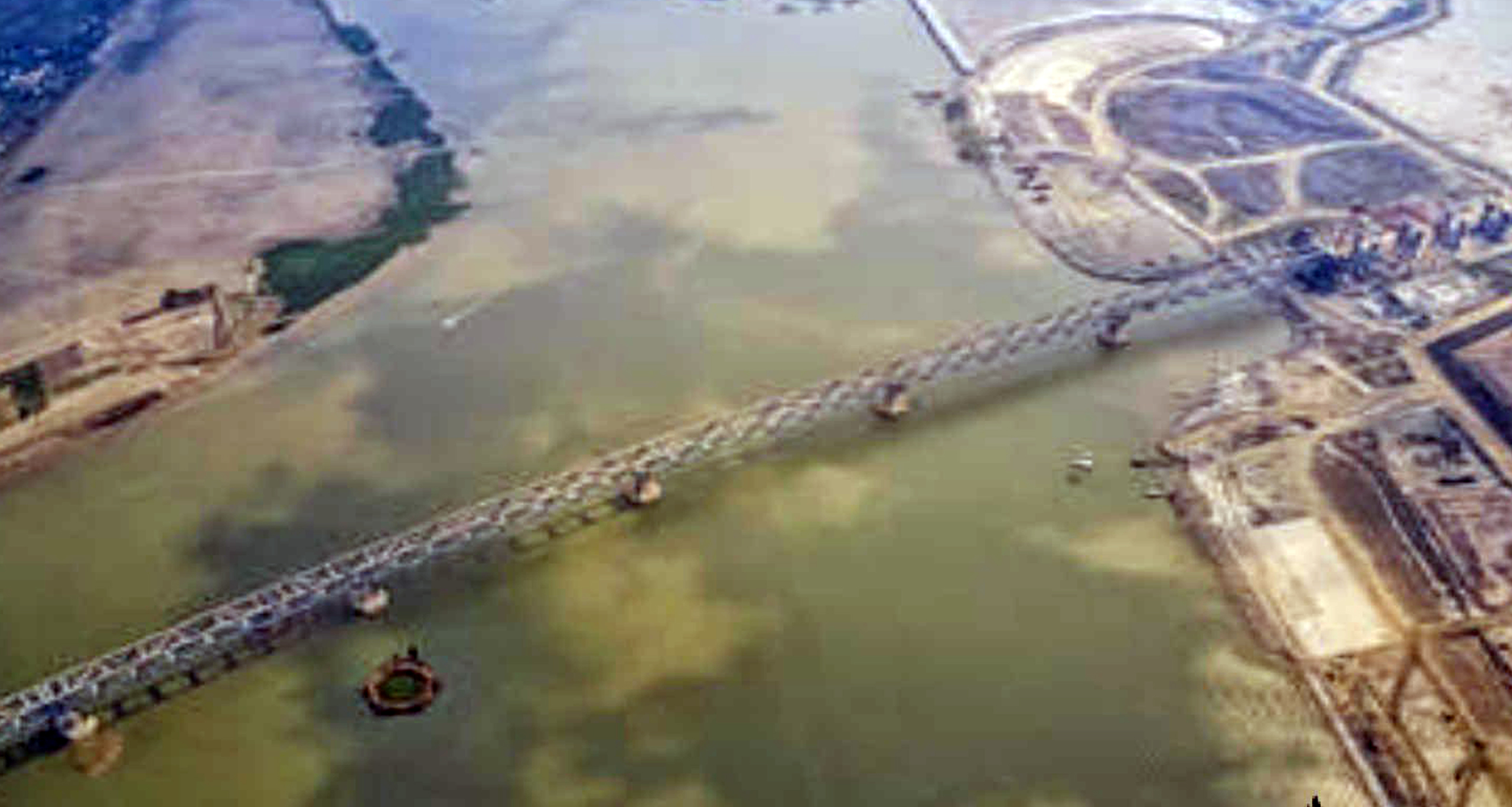 পদ্মা সেতু স্যাটেলাইট ভিউ