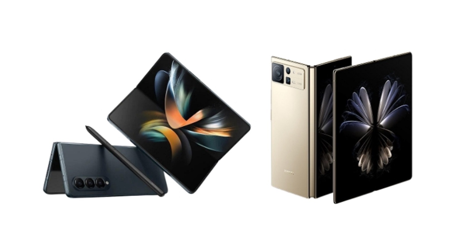 Samsung Galaxy Z Fold 4 ও Xiaomi Mix Fold 2