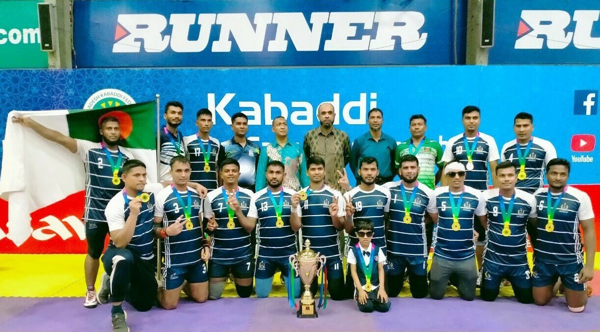 ১৭তম প্রিমিয়ার ডিভিশন কাবাডি লিগে অপরাজিত চ্যাম্পিয়ন নৌবাহিনী