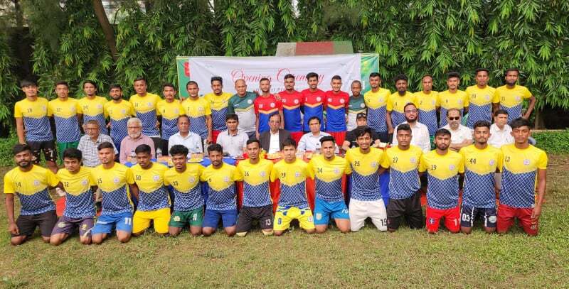 কিষোয়ান স্পোর্টিং ক্লাবের অনুশীলন ক্যাম্পের উদ্বোধন