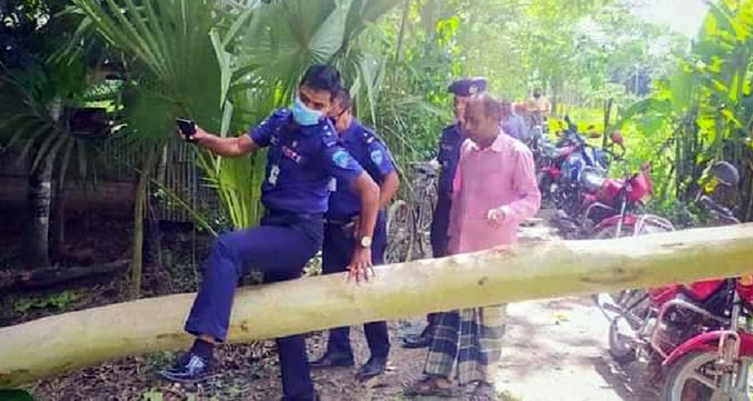 ভাত খাচ্ছিলেন মা, গাছ পড়ে প্রাণ গেল মেয়ের গাছ পড়ে