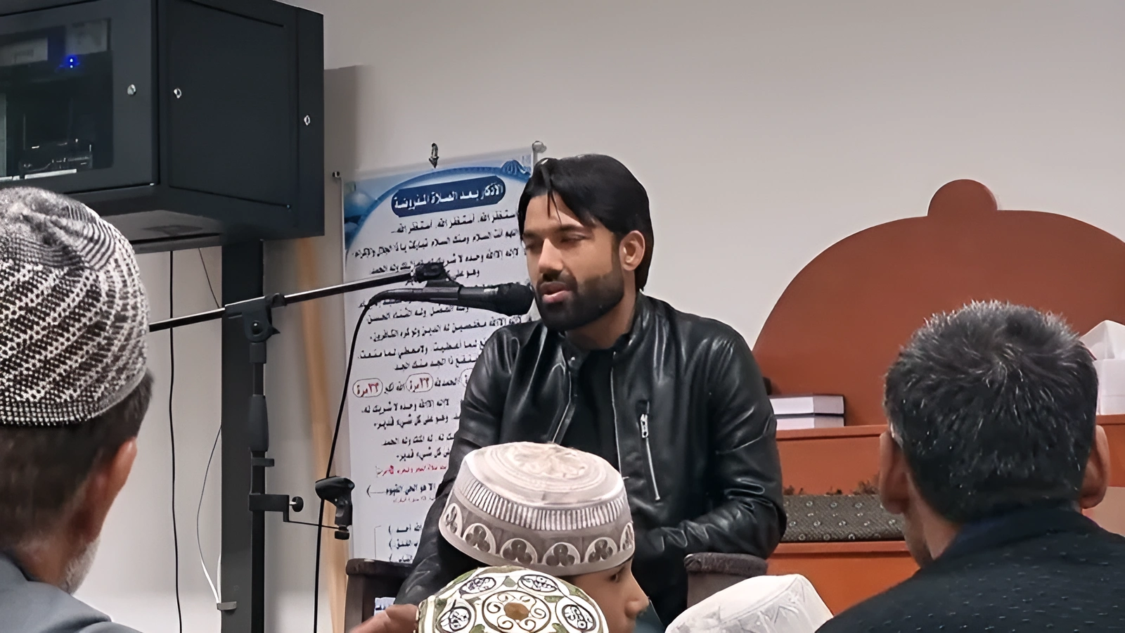 মসজিদে বয়ান দিলেন রিজওয়ান রিজওয়ান