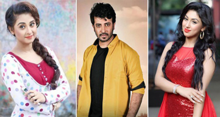 শাকিব-বুবলী ও অপু