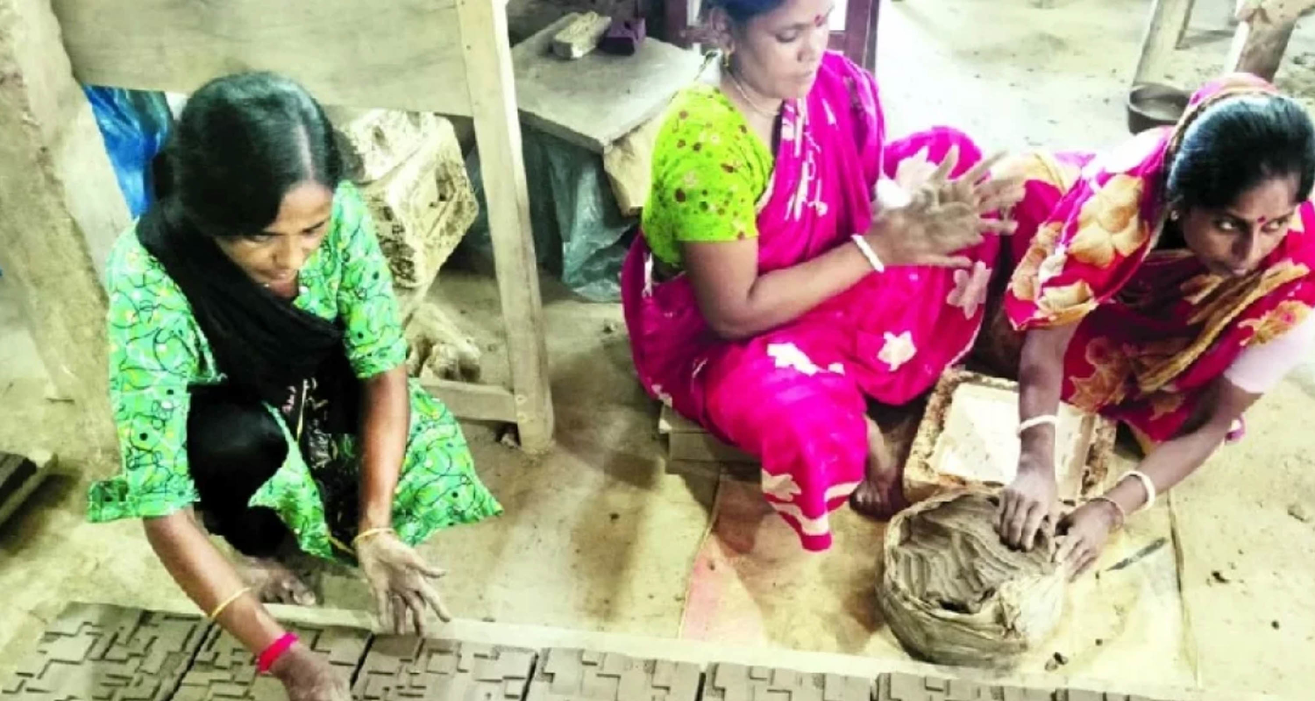 টেরাকোটা মাটির টাইলস