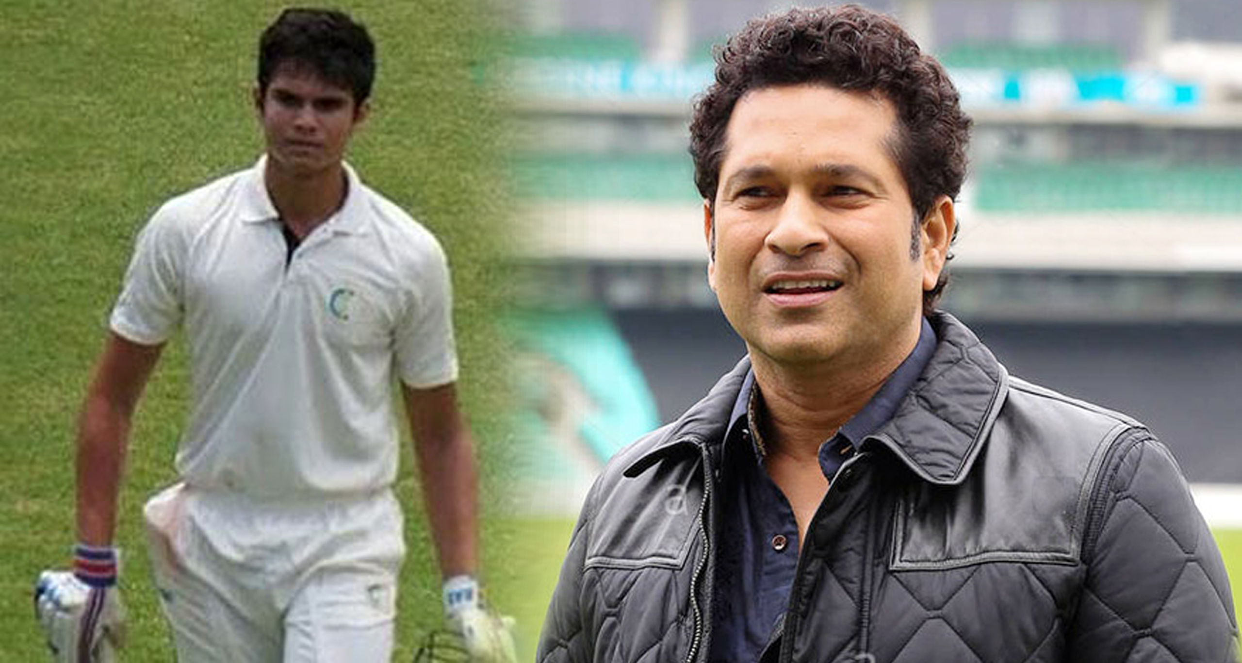 শচিনের মতো অভিষেকে সেঞ্চুরি ছেলে অর্জুনের শচিনের
