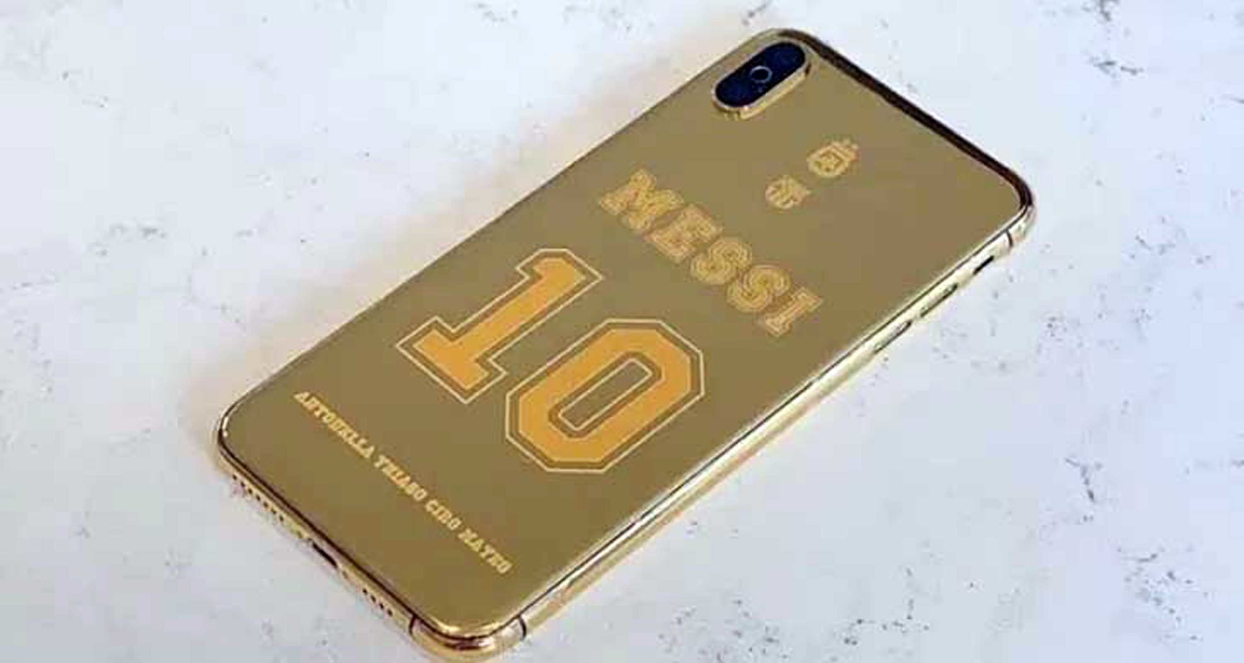 স্বর্ণখচিত আইফোন