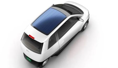 Solar Electric Car Eva