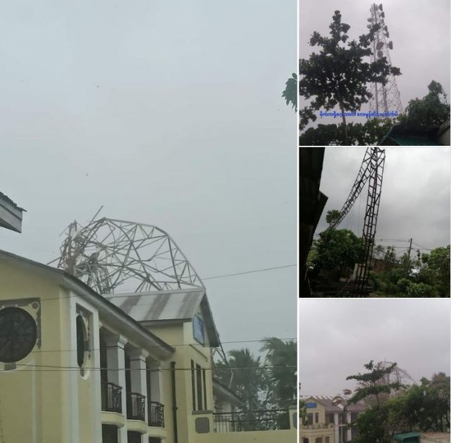 মিয়ানমারে তাণ্ডব চালাচ্ছে মোখা, বড় ধরনের বিপর্যয়ের শঙ্কা