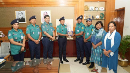 হায়দ্রাবাদে ডিএমপির পাঁচ সদস্যের প্রশিক্ষণ গ্রহণ