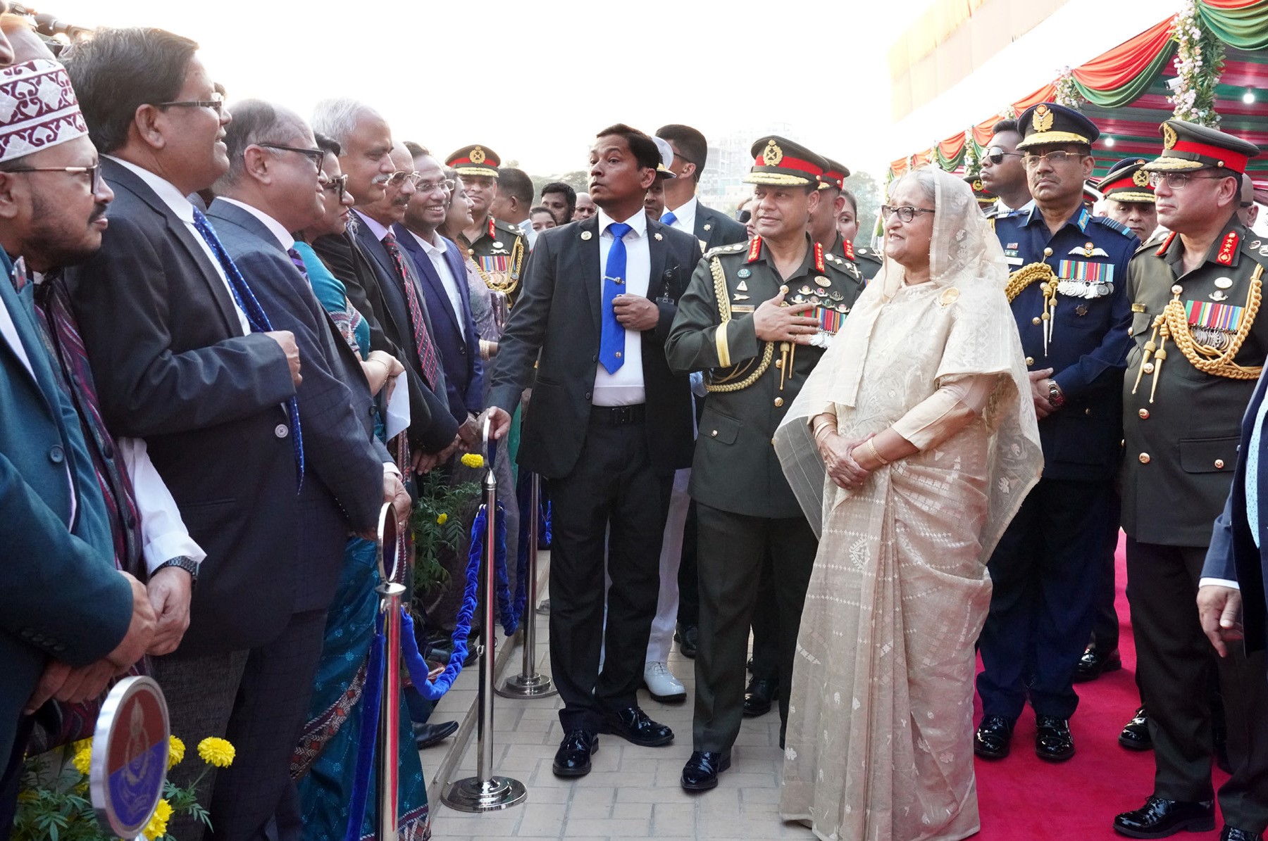 সশস্ত্র বাহিনী দিবস উদযাপিত