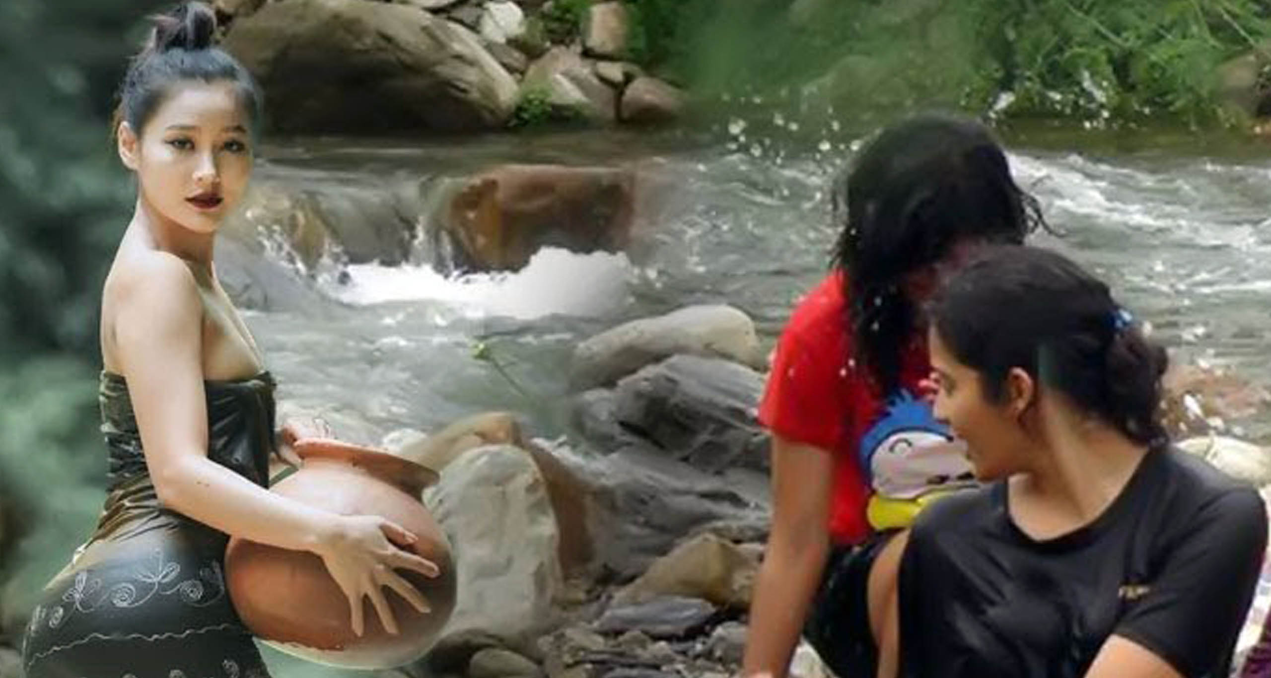 মেয়েদেরকে কাপড় ছাড়াই থাকতে হয় এই গ্রামে