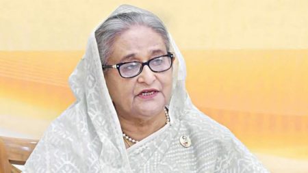 প্রধানমন্ত্রী শেখ হাসিনা