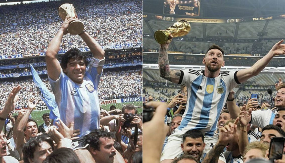 ম্যারাডোনা-মেসি