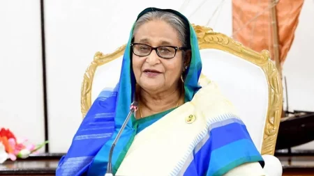 বাংলা একাডেমি পুরস্কার তুলে দিলেন প্রধানমন্ত্রী