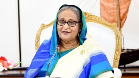 প্রধানমন্ত্রী শেখ হাসিনা