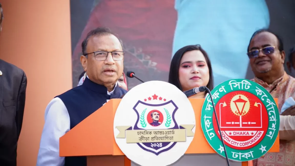 অপরিকল্পিত নগরায়ণে ঢাকা চ্যালেঞ্জের মুখে : স্থানীয় সরকারমন্ত্রী