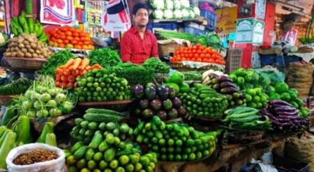 সবজি ও গরুর মাংস