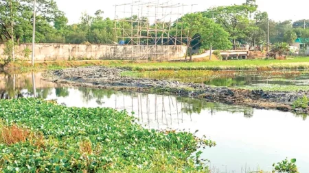 কোটি টাকা ব্যয়ে খননেও প্রায় মৃত লবলঙ্গ নদী