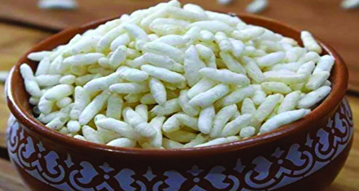 Puffed rice