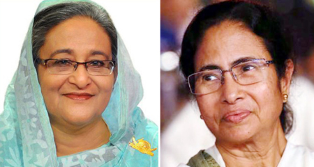 Sheikh Hasina and Mamata