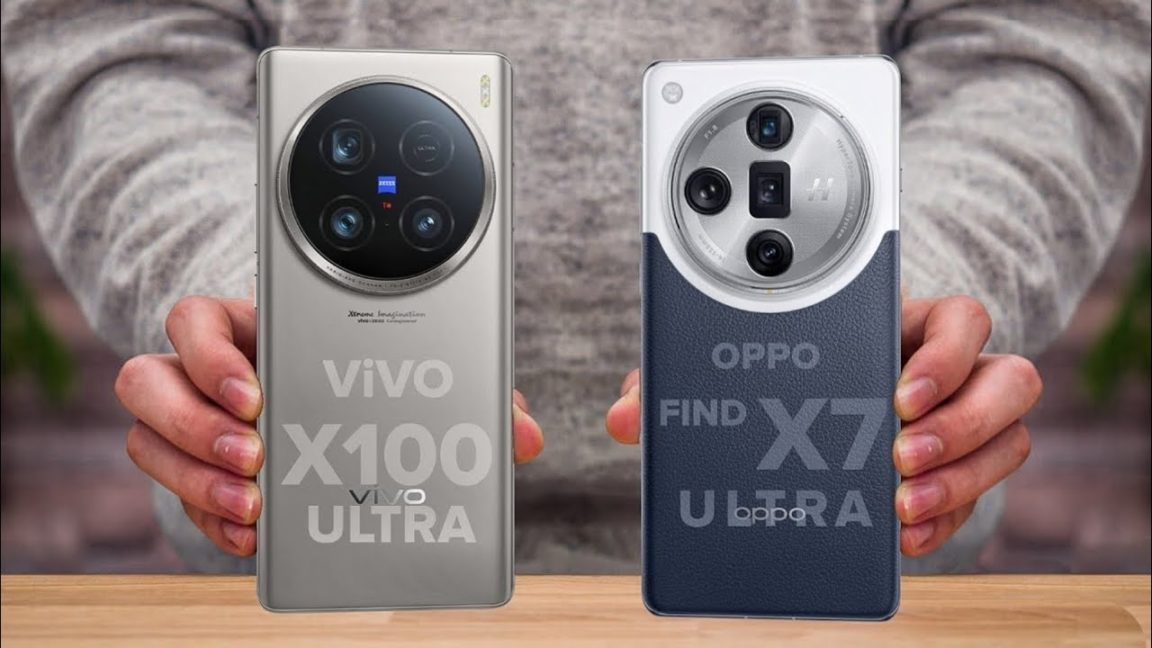 Vivo X100 Ultra vs Oppo Find X7 Ultra