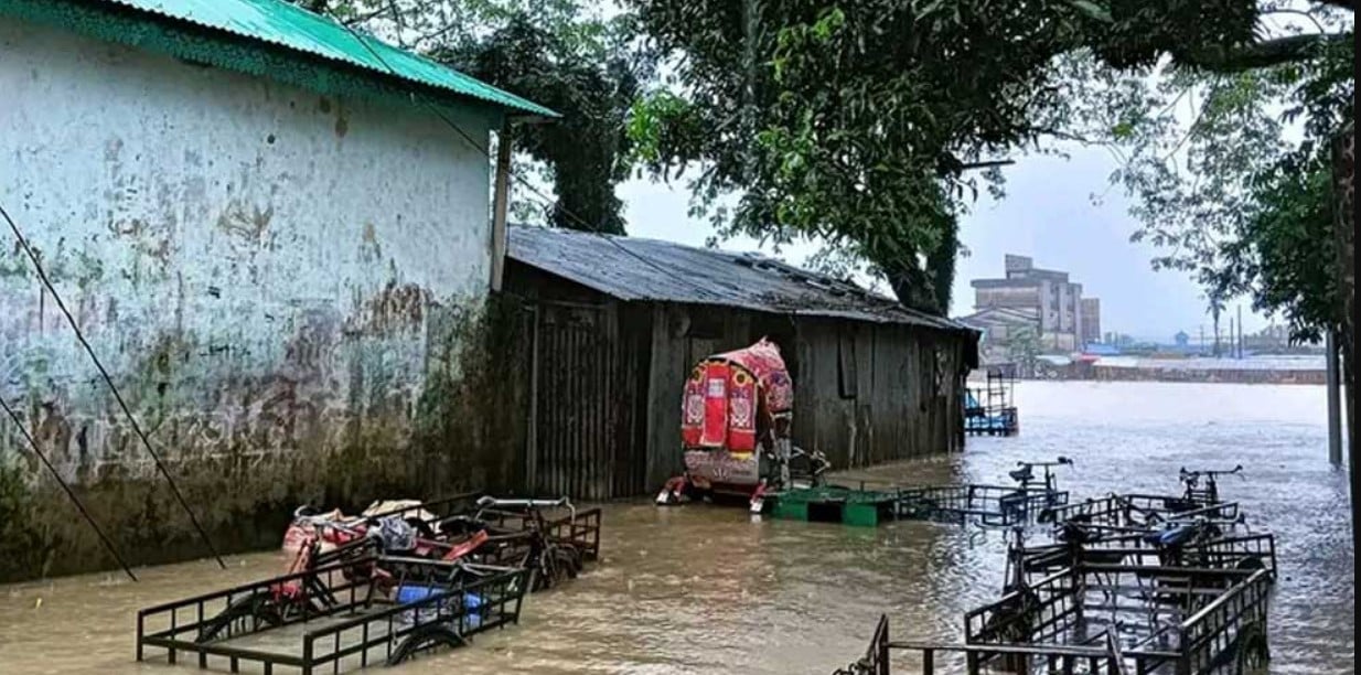 সিলেটের বন্যা 