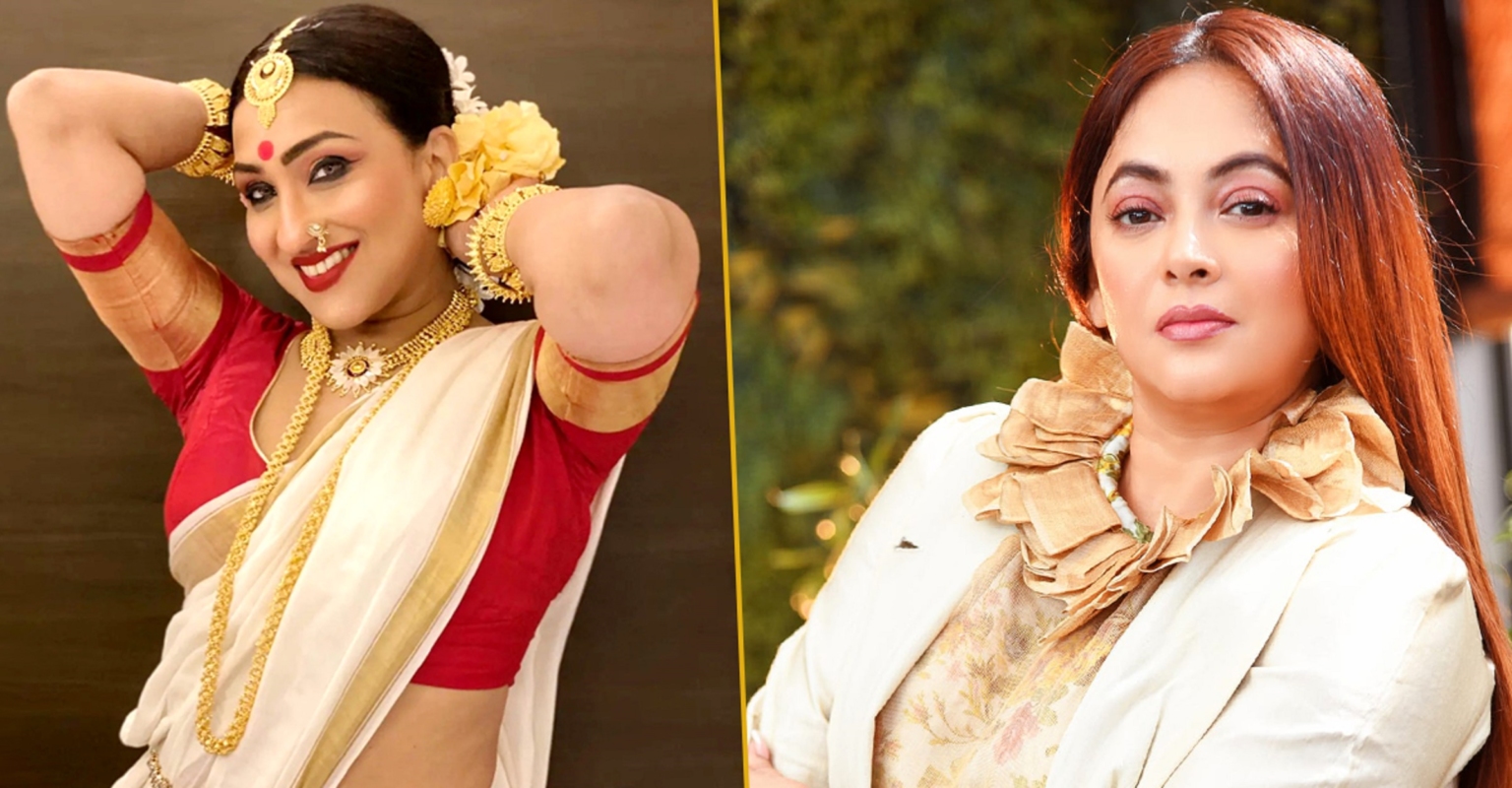 ঋতুপর্ণাকে খোঁচা দিয়ে যা বললেন শ্রীলেখা ঋতুপর্ণা ও শ্রীলেখা