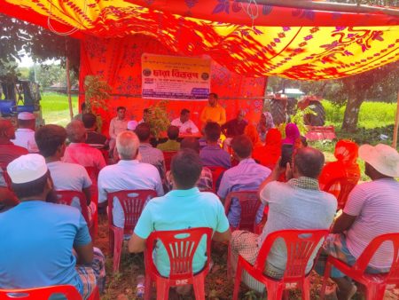 কাপাসিয়ার কৃষকরা বিনামূল্যে পেলো ফলজ ও বনজ চারা গাছ